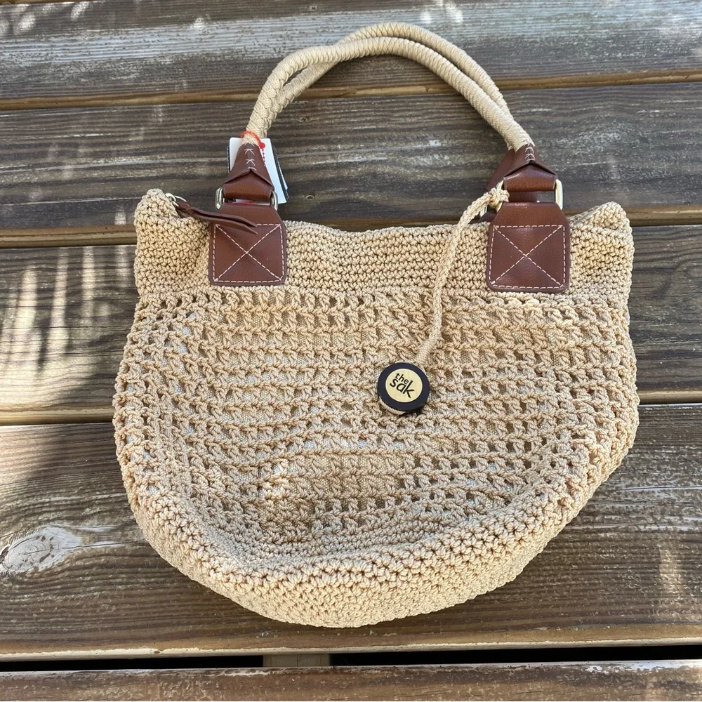 The Sak Crochet Knitted Handbag - Picture 2 of 4